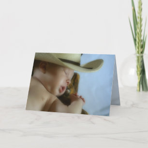Carte Cowboy Baby