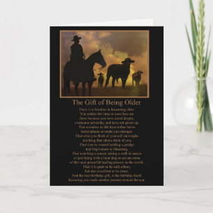 Carte Cowboy Country Western Anniversaire De Plus En Plu
