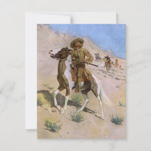 Carte Cowboys Militaires de Collection, L'Éclaireur par 