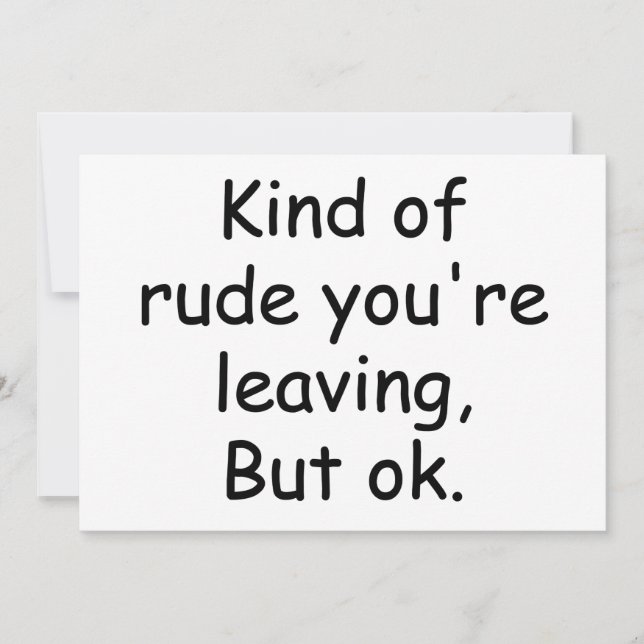 Carte Coworker Quitte L'Idée Cadeau Avec Dit Drôle (Devant)