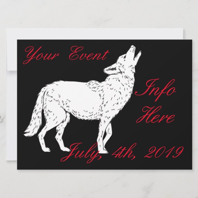 Carte Coyote Howling Thunder_Cove (Devant)