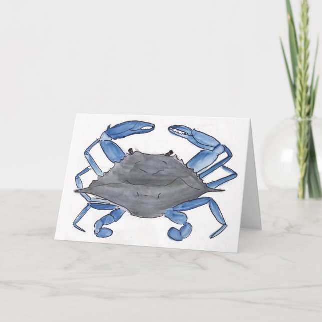 Carte Crabe bleu (Devant)