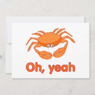 Carte Crabe Oh, oui
