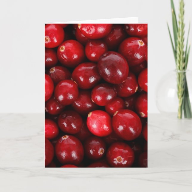 Carte Cranberry (Devant)