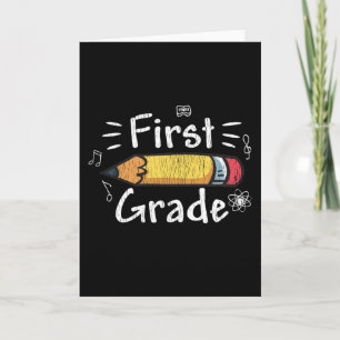 Carte Crayon de CE1 pour la rentrée des écoliers