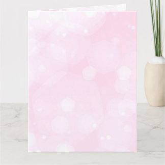 Carte Créer un livre rose pastel personnalisé