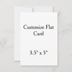 Carte créez votre propre 3.5" x 5" personnalisé au carré