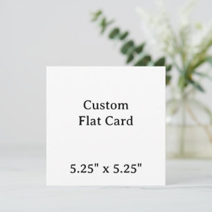 Carte créez votre propre 5,25" x 5,25" personnalisé au c