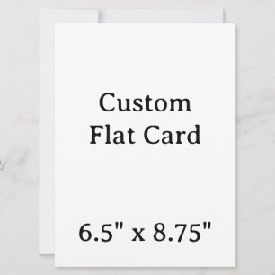 Carte créez votre propre 6,5" x 8,75" carré personnalisé