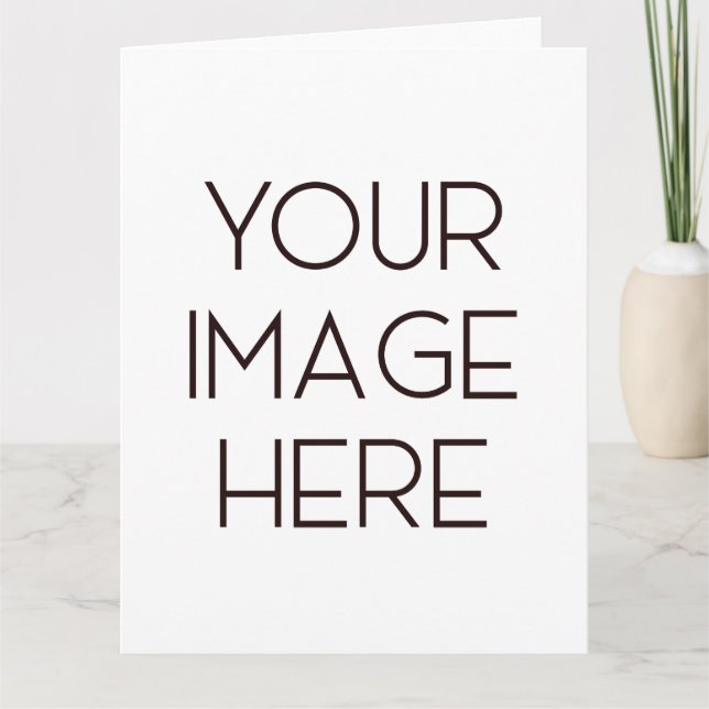 Carte Créez Votre Propre Assiette En Papier (Devant)