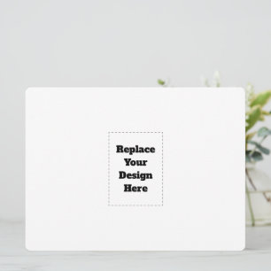 Carte Créez Votre Propre blanc 