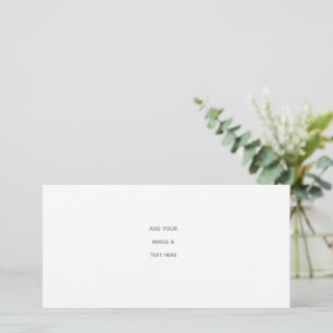 Carte Créez Votre Propre blanc