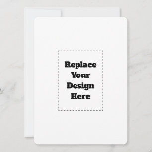 Carte Créez votre propre blanc