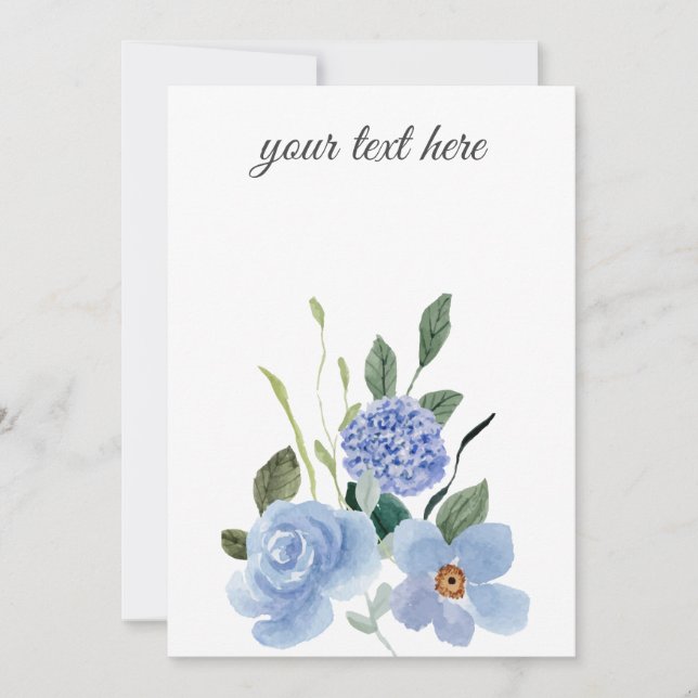 Carte Créez votre propre conception personnalisée (Devant)