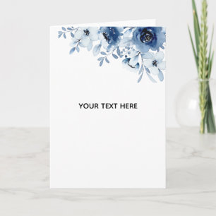 Carte Créez Votre Propre Floral