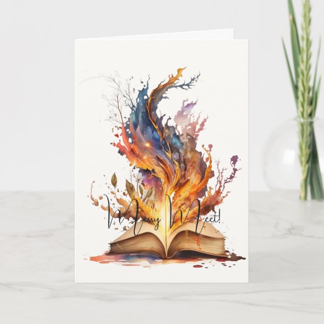 Carte Créez votre propre Grimoire Fire (Devant)