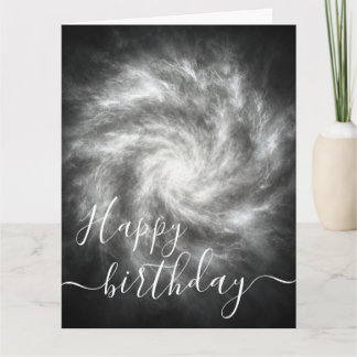 Carte Créez Votre Propre Nuage Cosmique Joyeux Anniversa