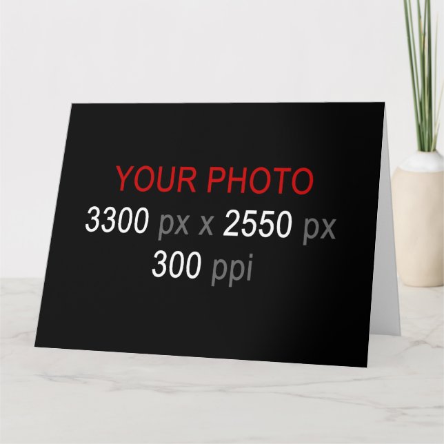 Carte Créez votre propre personnalisation (Devant)