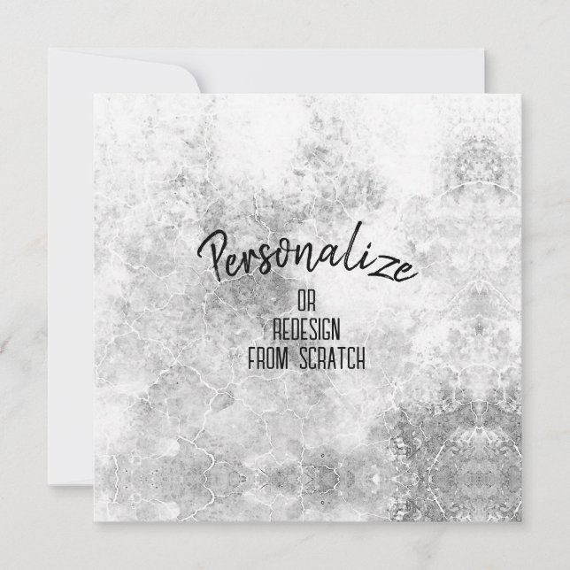 Carte Créez votre propre personnalisation (Devant)