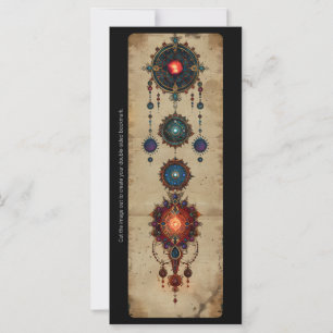 Carte Créez votre propre Signet Dreamcatcher Mandalas