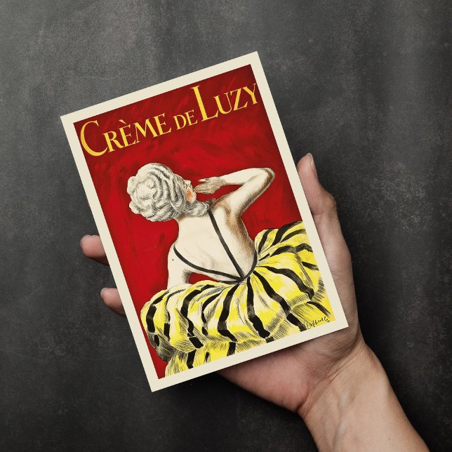 Carte Crème De Luzy | Leonetto Cappiello (Créateur téléchargé)