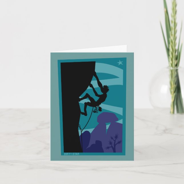 Carte crépusculaire de grimpeur (Devant)