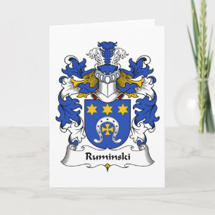 Carte Crest de la famille Ruminski