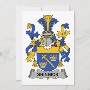 Carte Crest de la famille Shinnick