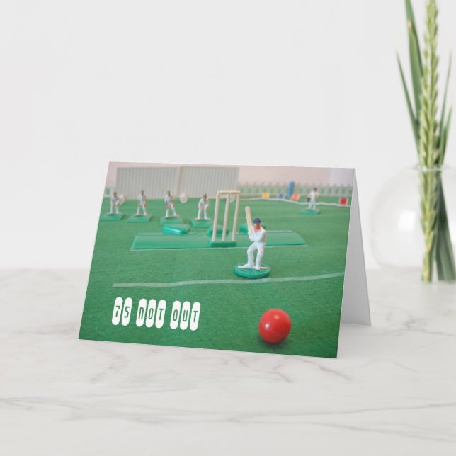 Carte Cricket 75e anniversaire (Devant)