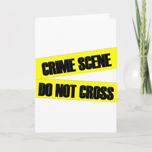 Carte Crime Scene (Devant)