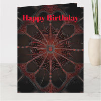 Crimson Web : Danse fractale avec l'araignée de Re