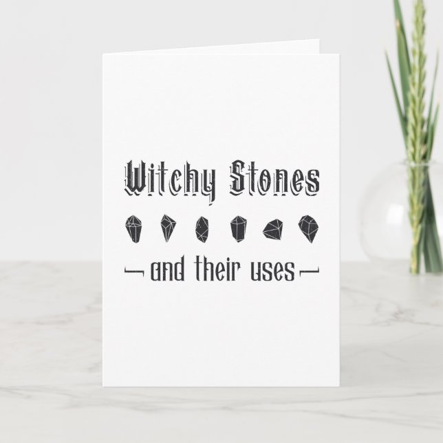 Carte Cristal Chauffage Stones De Cuisine Et Leurs Utili (Devant)