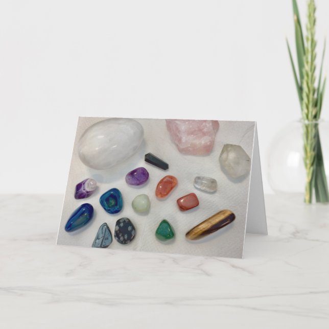 Carte Cristaux de guérison (Devant)