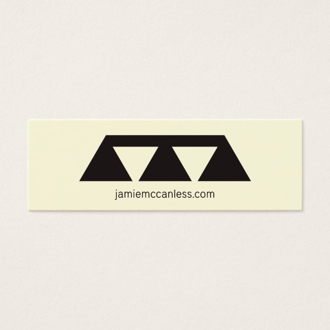 Carte CRM personnelle (Devant)