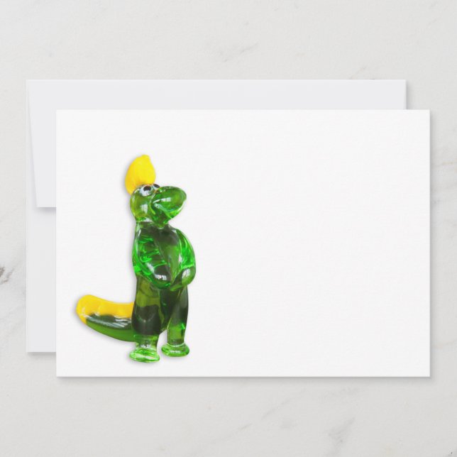 Carte Crocodile drôle (Devant)