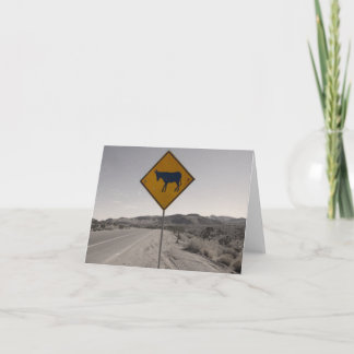 Carte Croisement d'âne