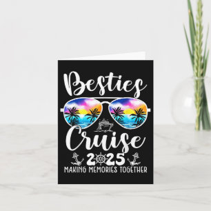 Carte Croisière Besties 2025 Groupe d'amis correspondant
