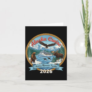 Carte Croisière en Alaska 2026 Amis et famille correspon