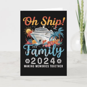Carte Croisière en Famille 2026 Oh Bateau Drôle de Crois