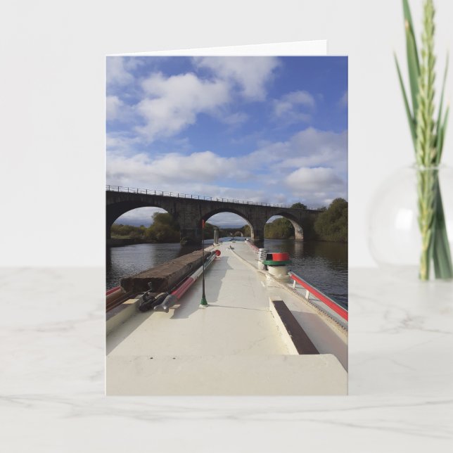 Carte Croisière fluviale étroite. (Devant)