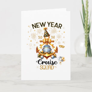 Carte Croisière Yacht Fête du Nouvel An 2026 Nye Party M