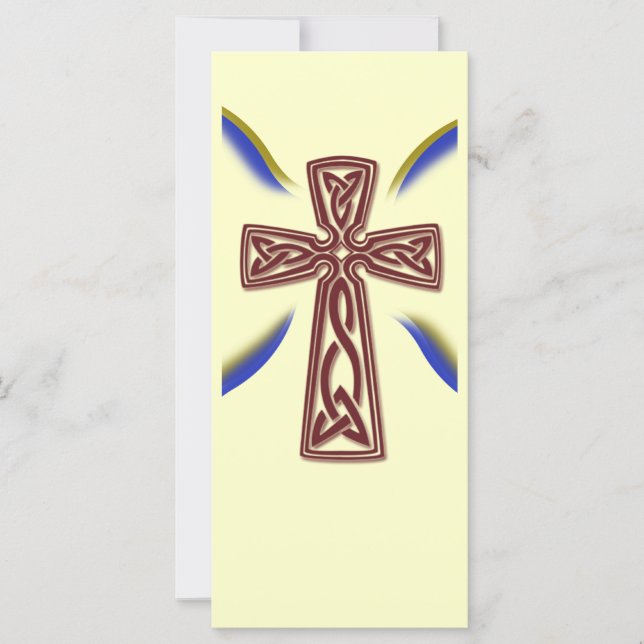 Carte Croix celtique - signet (Devant)