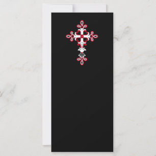 Carte Croix chrétienne