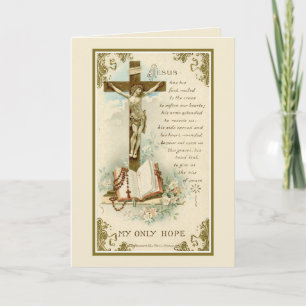 Carte Croix de l'Offrande de la Messe de Sympathie Catho