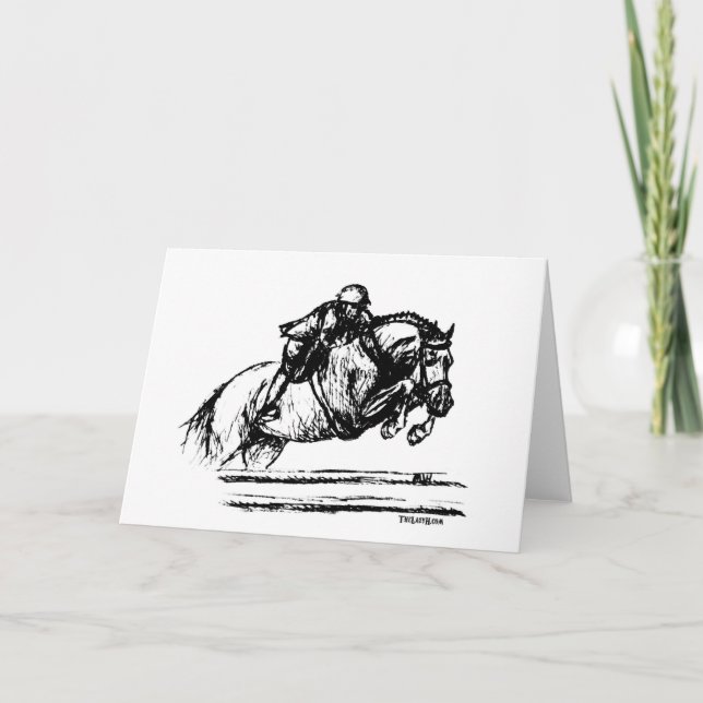 Carte Croquis Hunter Over Fences (Devant)