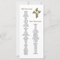 Cross Bible Book mark Signet Books of the Bible