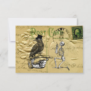 Carte Crow et squelette