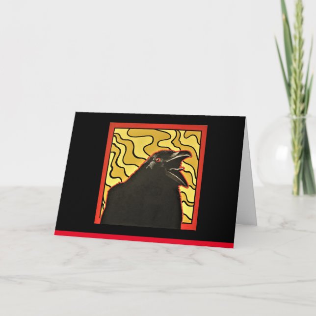 CARTE '' CROW MINUIT '' (Devant)