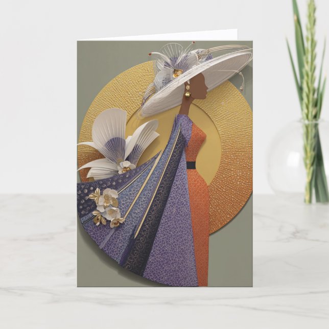 CARTE CROWN ELEGANCE #3 (Devant)