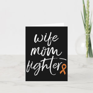 Carte Crps Sensibilisation Orange Ribbon Femme Maman Com